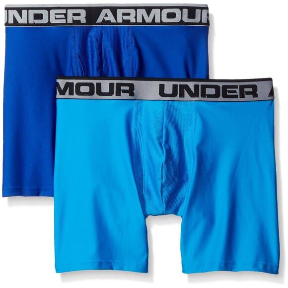 NWT Under Armour Original Series 6'' Boxerjock 2-Pack 1282508 royal blue S - Picture 1 of 1